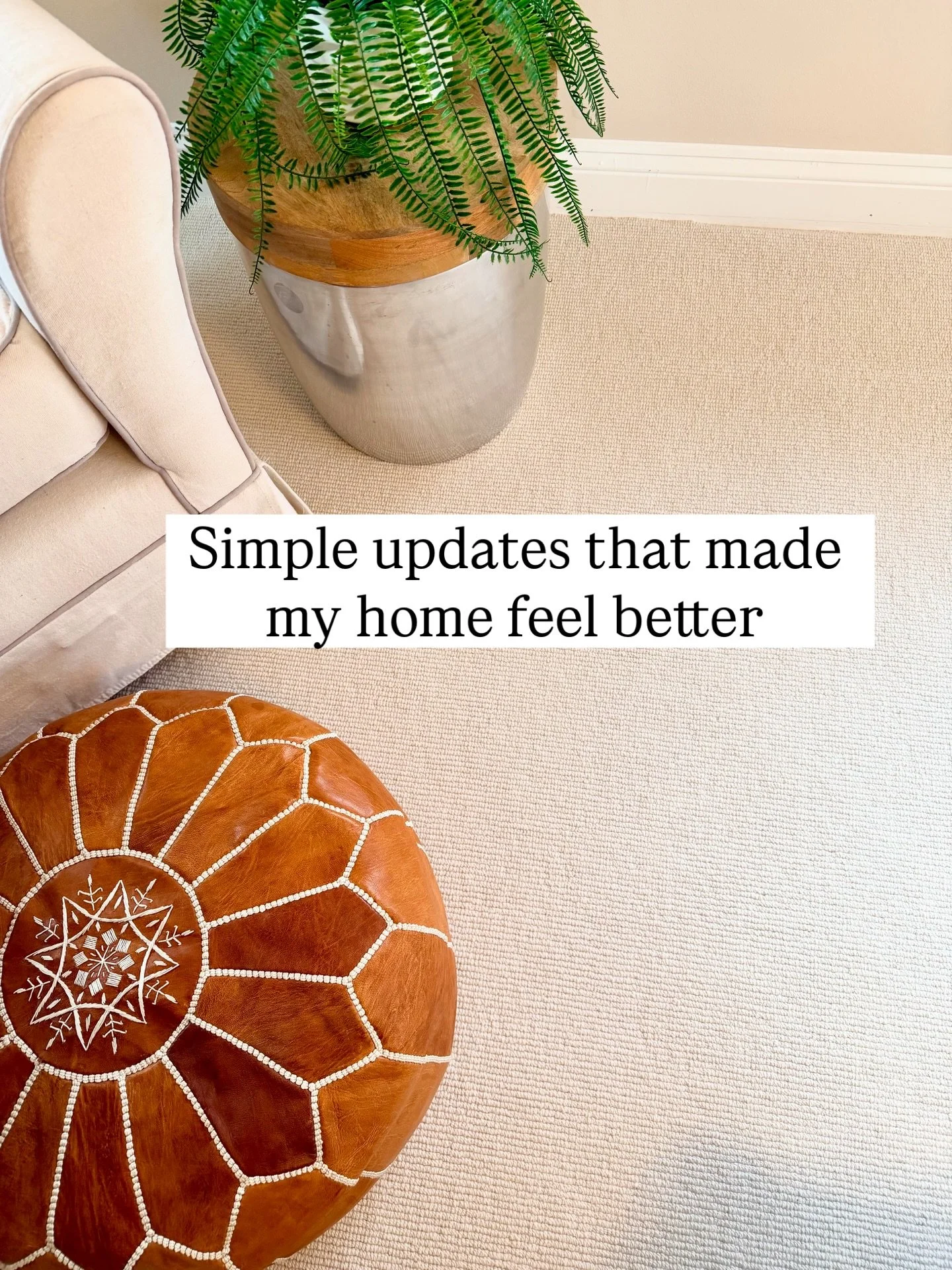 Happy Circle Back Day!⭕️Before we have to turn up the jets, I wanted to share a few simple updates we&rsquo;ve tackled around our home these past few months.

No renovations, no new furniture&hellip;just several intentional changes that really shifte