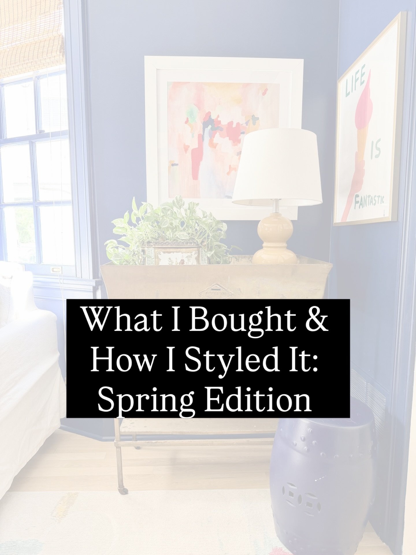 A decorator&rsquo;s work is never done! With that in mind, here&rsquo;s a peep at some vintage finds that snuck their way into my house this spring. 

So. Hard. To. Resist. Fun. Stuff. 

vintage decor, antiques, secondhand, thrifted design, home styl