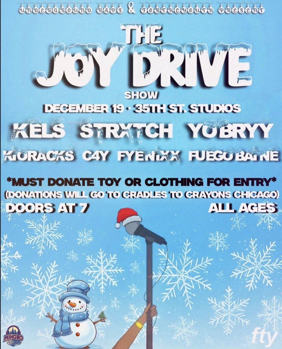 Looking Back: December 19th’s Joy Drive