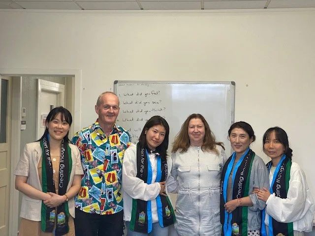 celebrating the graduation of a wonderful group of international professionals who completed Universal Wellbeing Model modules while studying here in New Zealand.