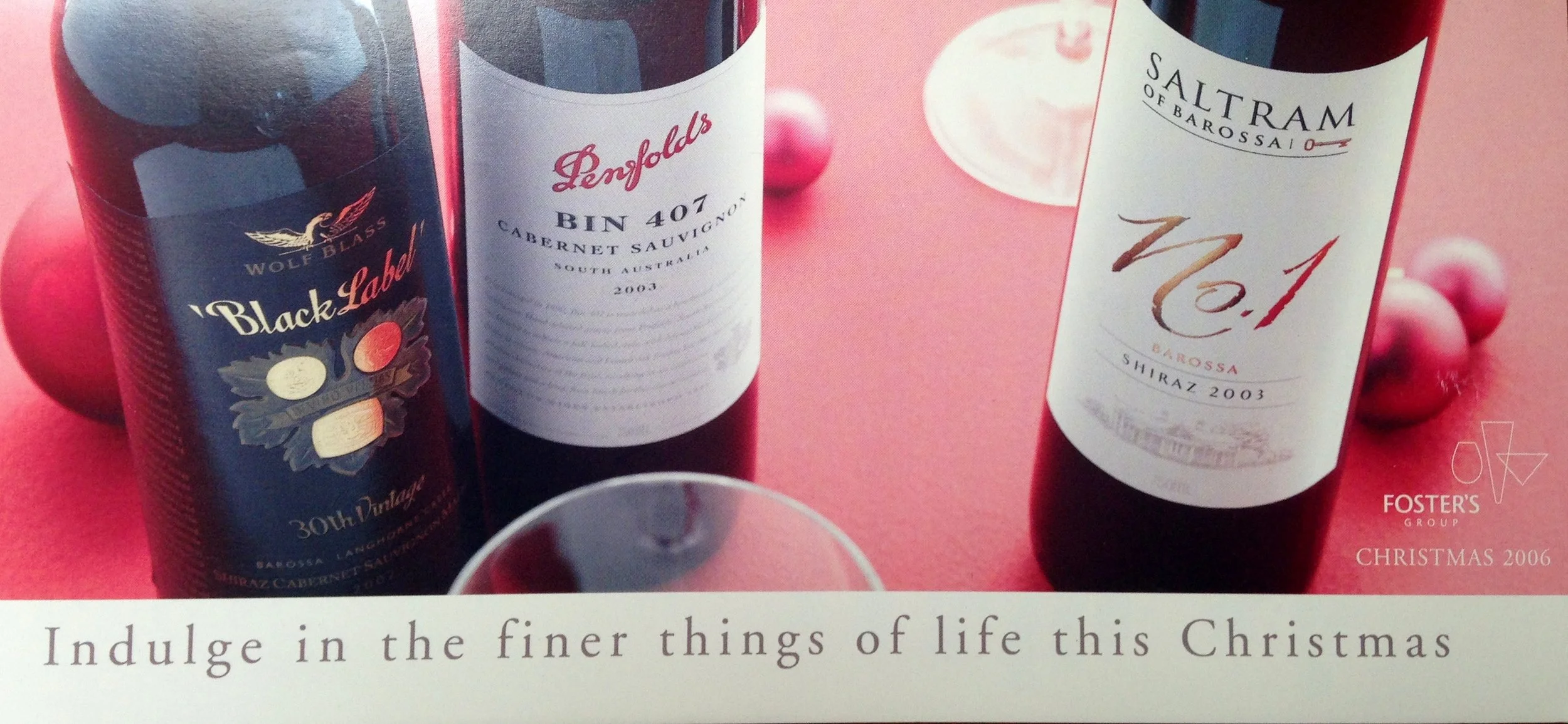 Foster’s Wine Club "Christmas Indulgence"