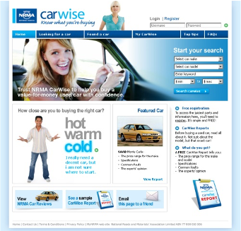 NRMA New Website &amp; Mobile App