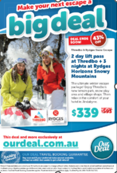 Thredbo &amp; Rydges – Studio 10 &amp; Our Deal Snow Holidays