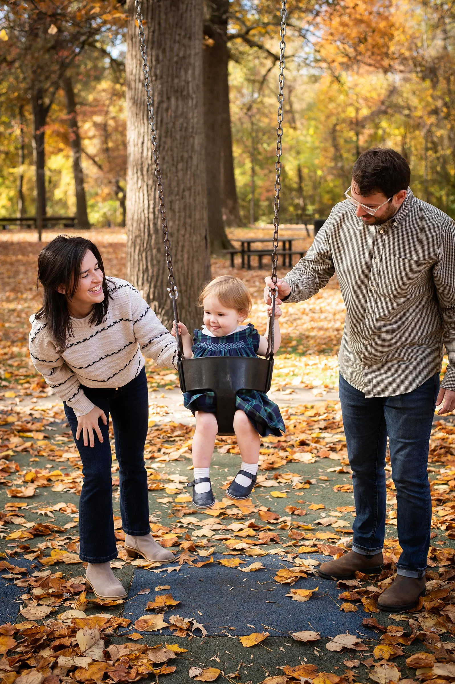 Fall Family Session at Overton Park