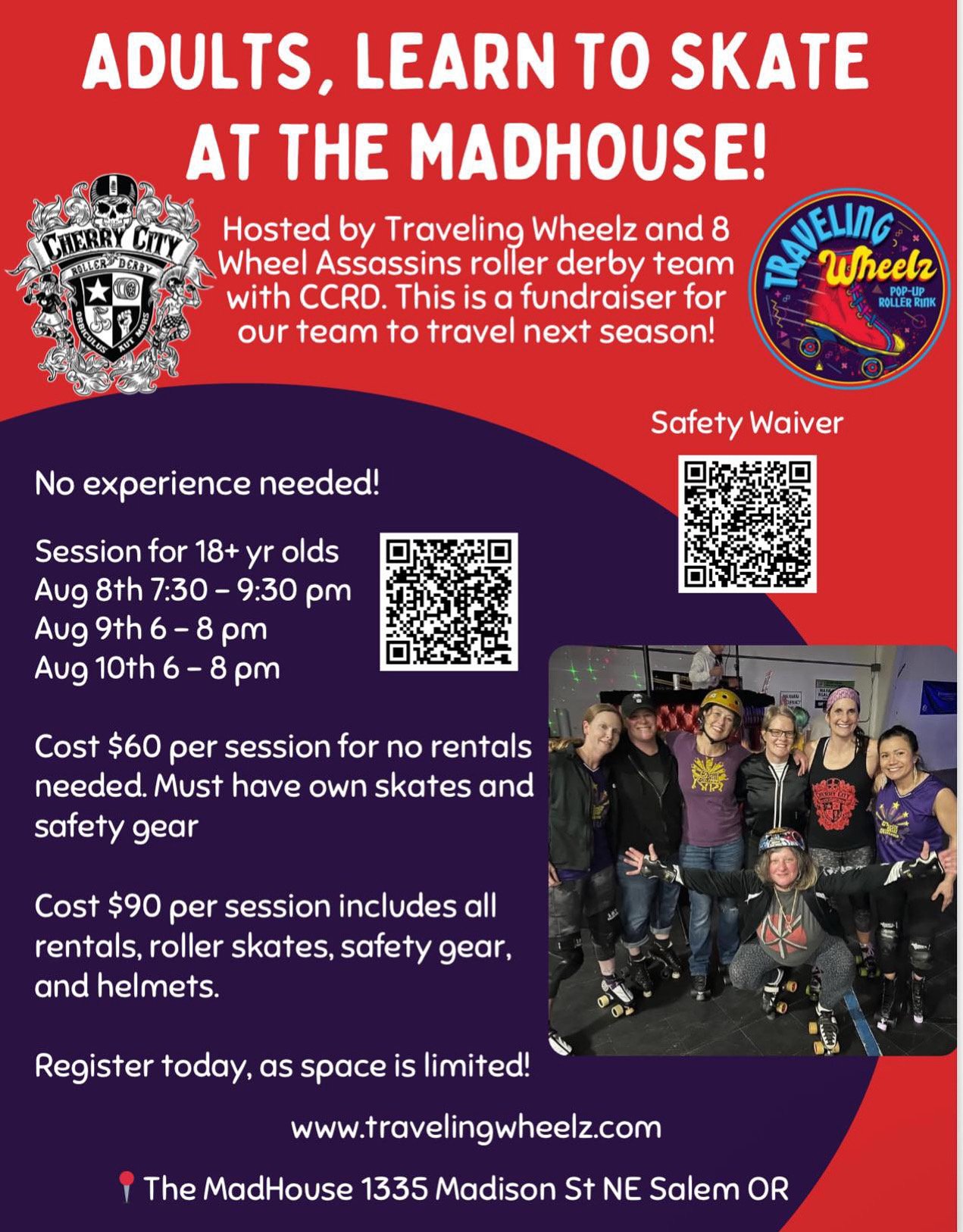 Summer Skate Camp: Session 3 Adult Camp