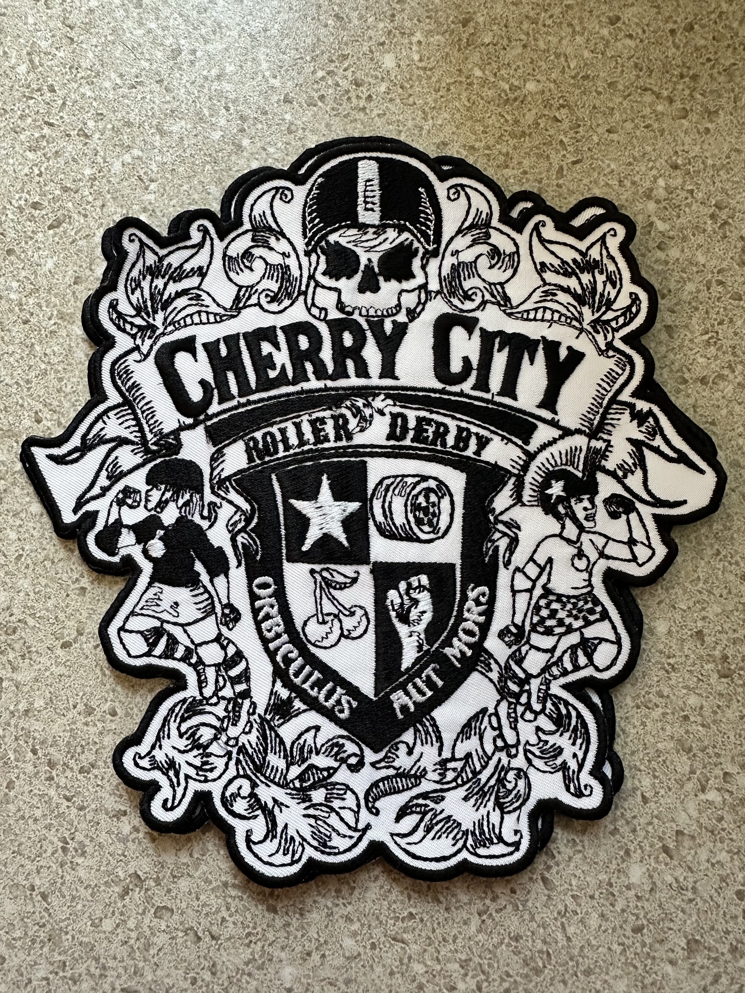 Cherry City Roller Derby Patch