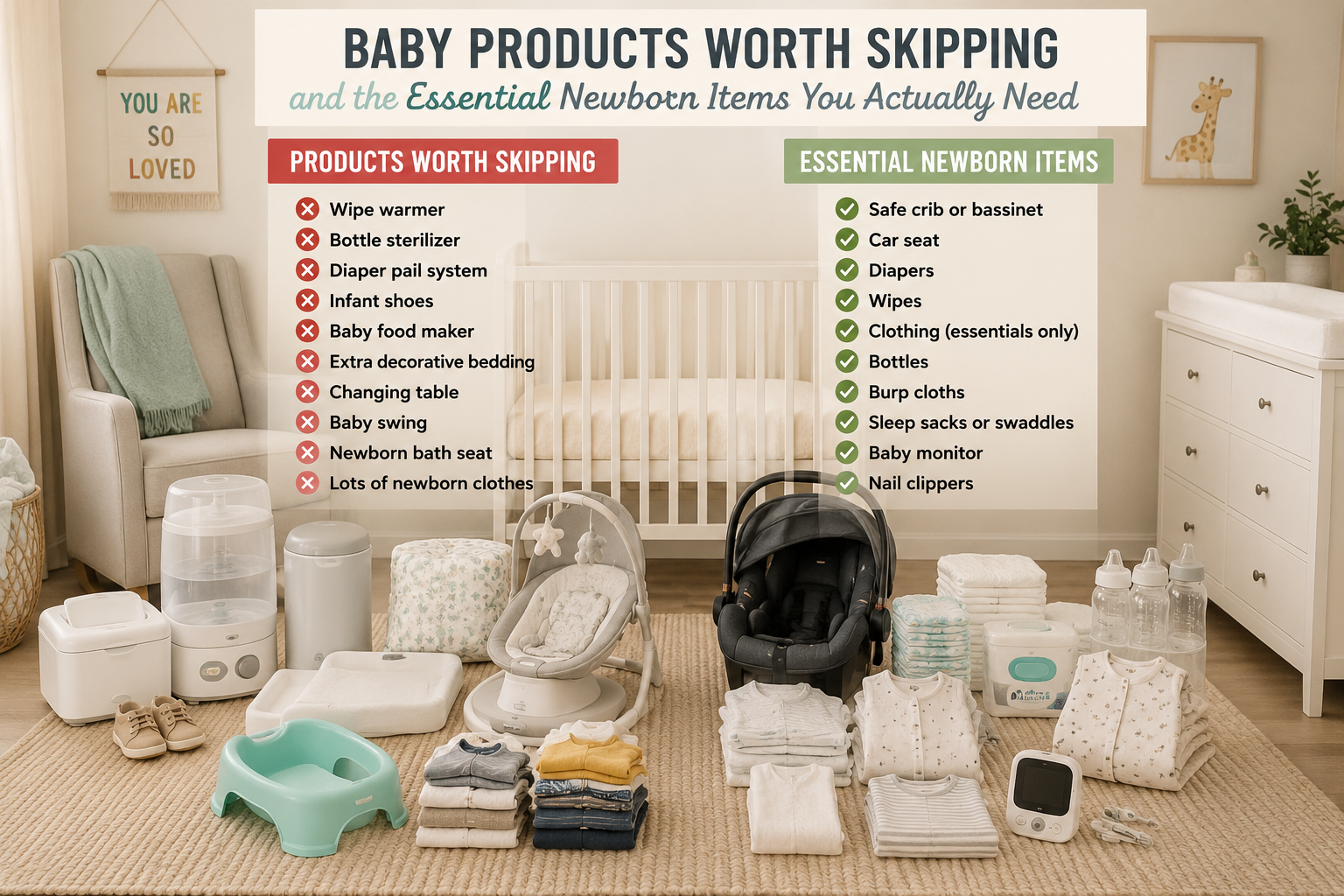 Baby Products Worth Skipping