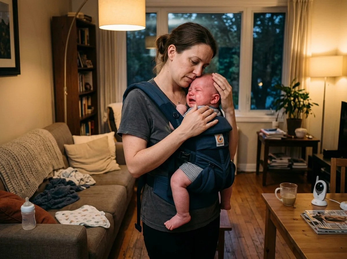 How to Soothe a Baby with Colic