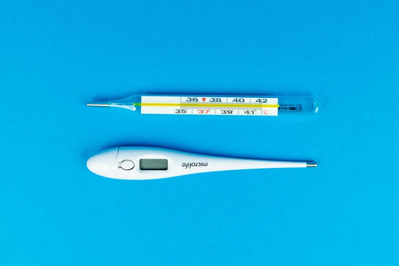 Picture of baby thermometers.