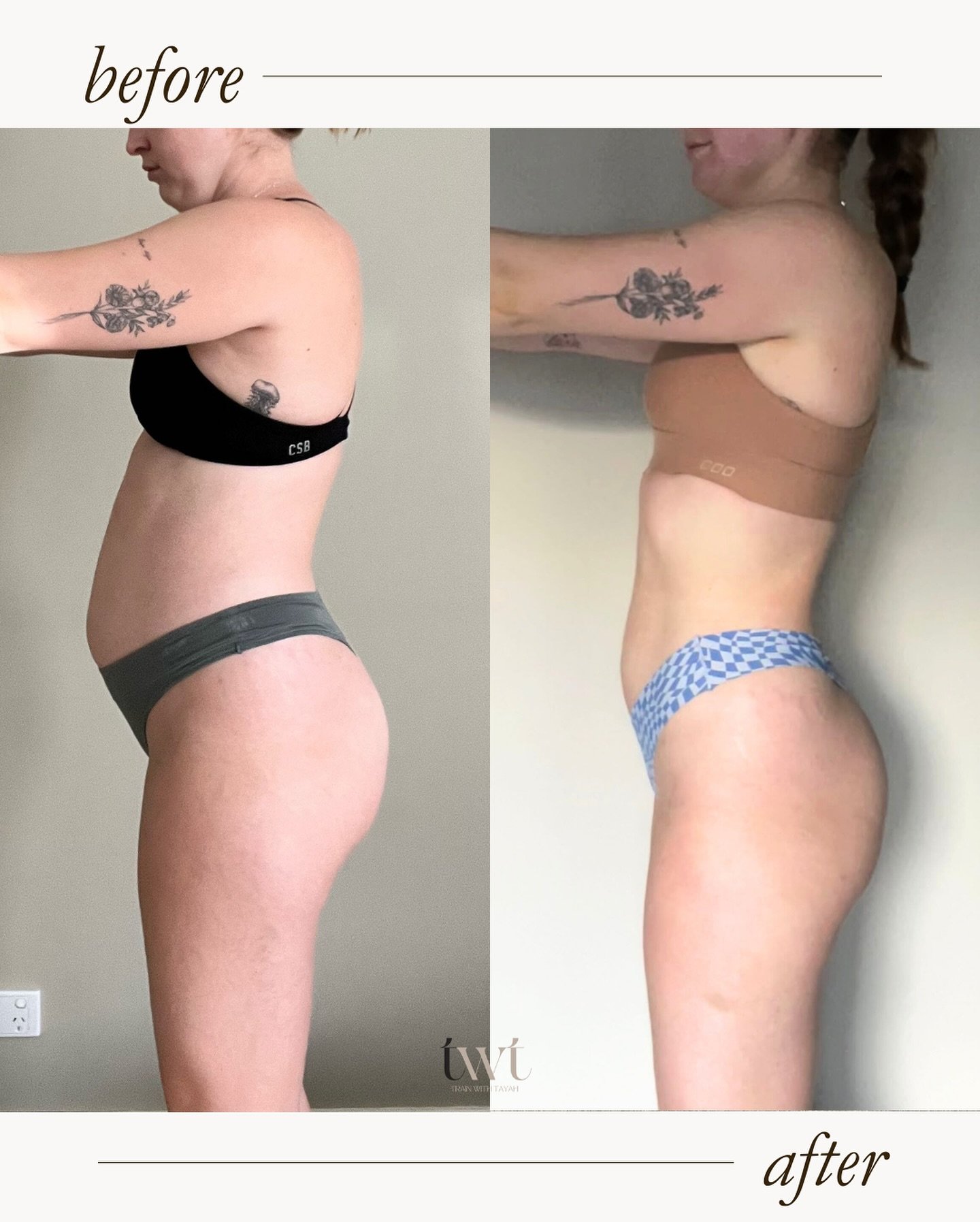 OVER 10 KILOS DOWN, IMPROVED RELATIONSHIP WITH FOOD, IMPROVED CONFIDENCE AND CONSISTENCY IN HER LIFESTYLE 🩷

I truely couldn&rsquo;t be more proud of mads!!!
Every week she shows up wanting to improve on herself and applies herself in all areas.

No