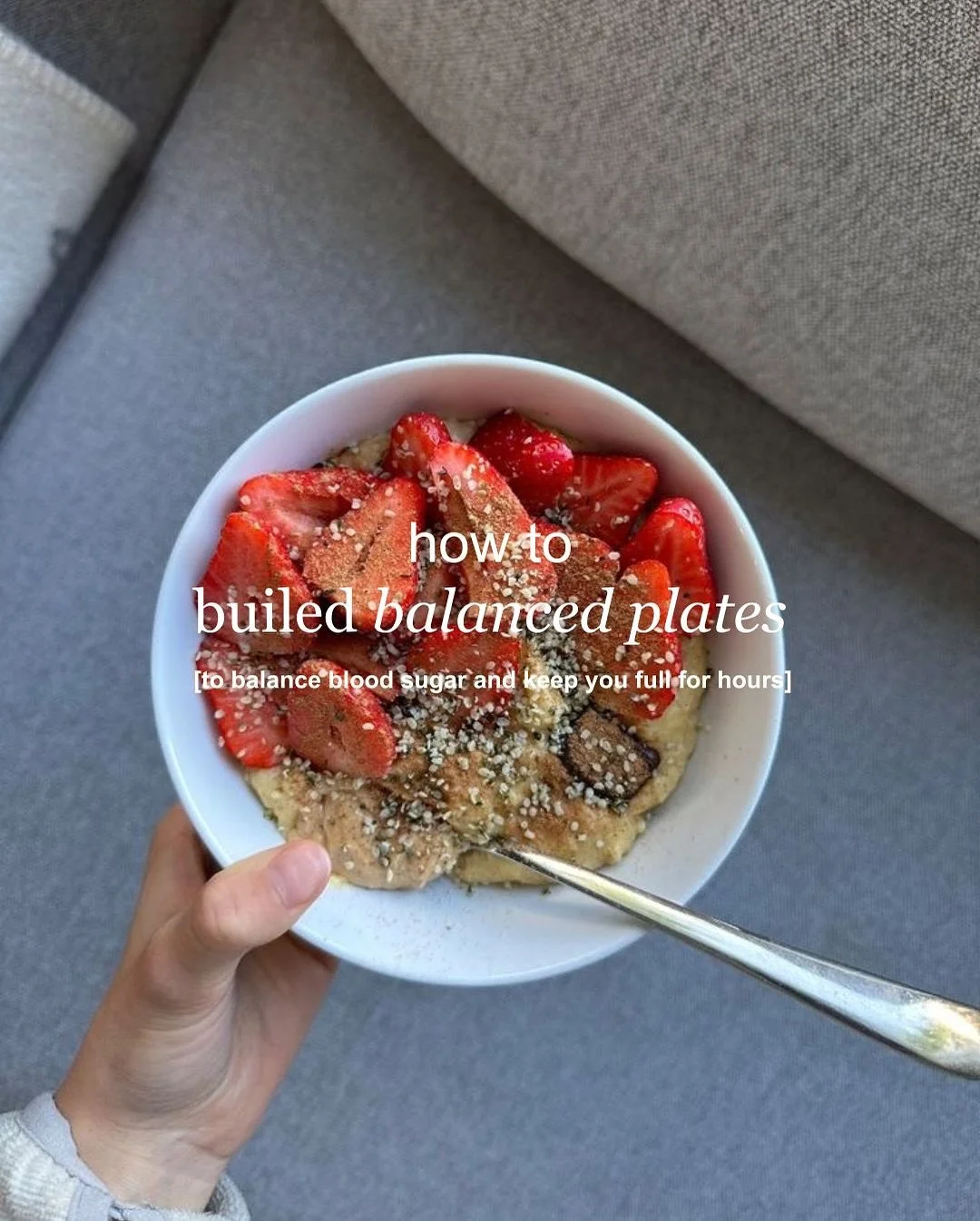🥱 crashing at 3pm everyday?
🍫 always craving sugar after meals?
⚖️ struggling to see progress with fat loss?

Consider looking at how you&rsquo;re &ldquo;building you&rsquo;re plate&rdquo;

✨ balanced meals keep you&rsquo;re blood sugar steady and 