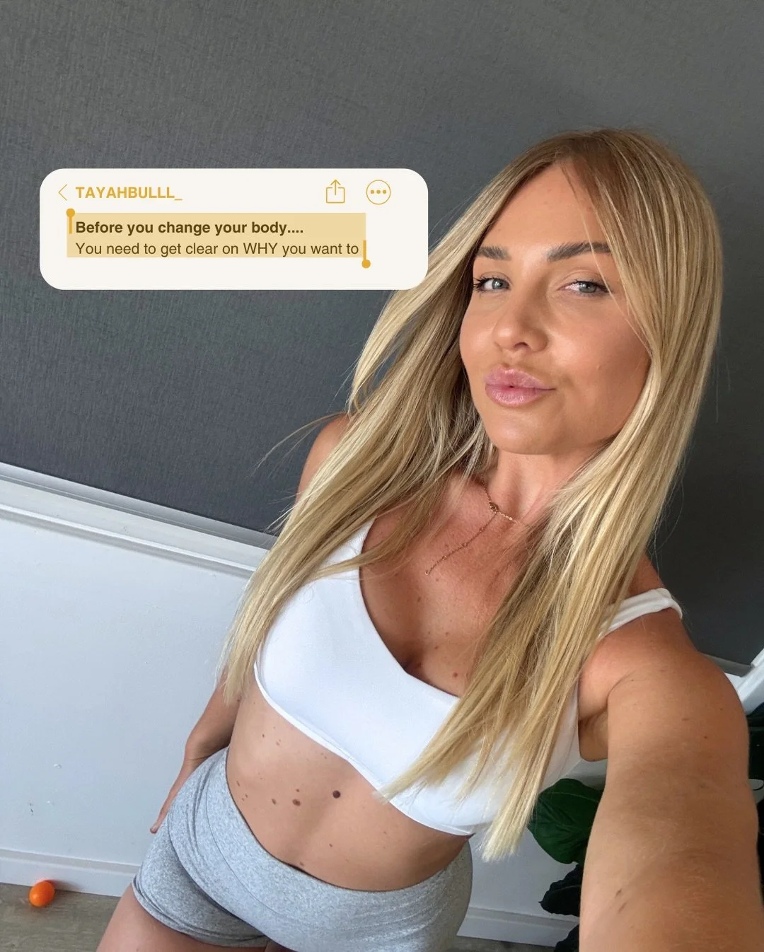 I started my fitness journey because I wanted to lose weight like everyone else.
But it wasn&rsquo;t just about the weight,
I was insecure, hated the way clothes fit me and also was embarrassed of my eating habits.

When I started making changes, I d