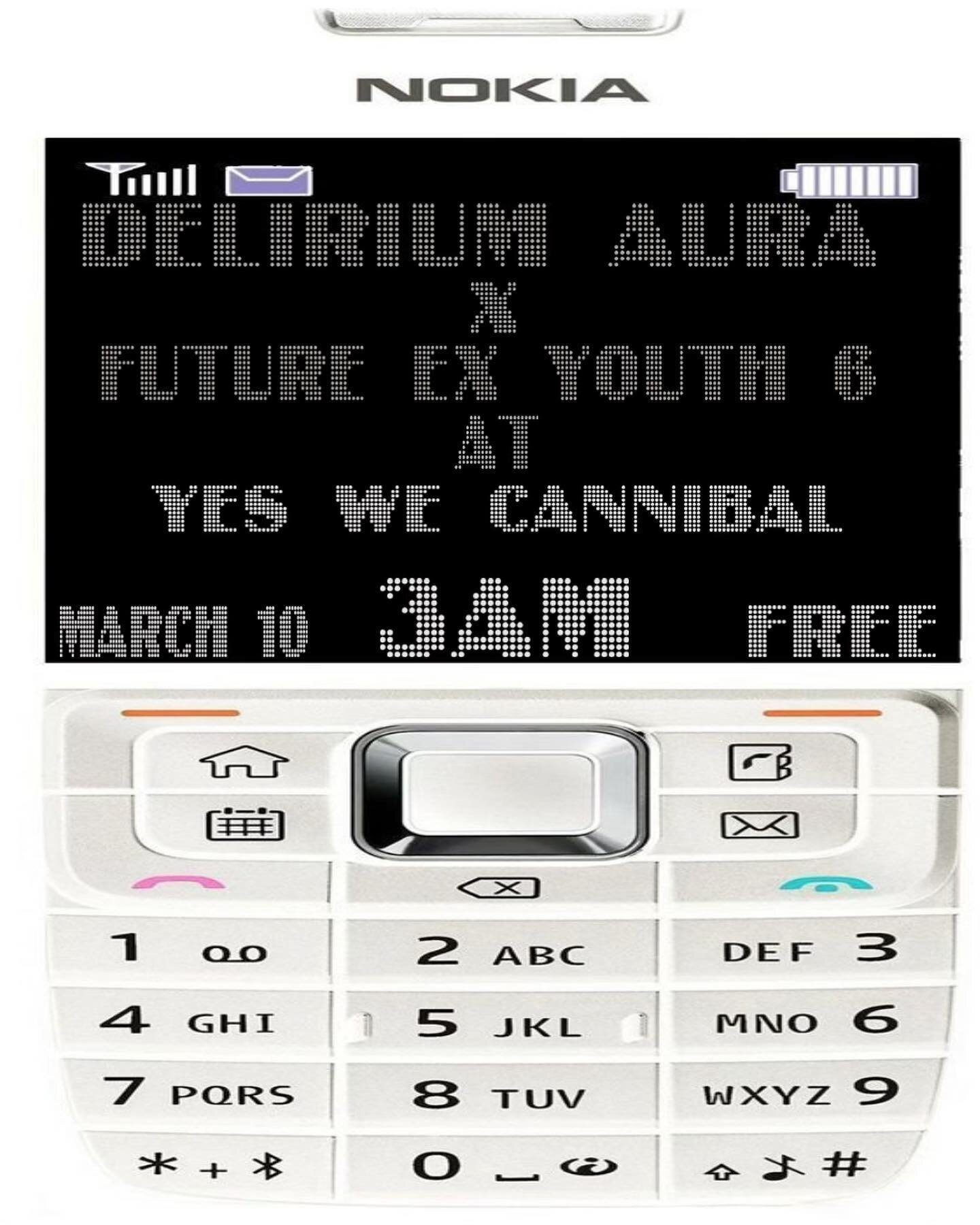 This weekend shows >.<

Friday 3/10 
Delirium aura x @neoseoul500 x @yeswecannibal 
(Micro fest/ rave) 
27 artist starts @ 9pm 
(We play @ 3am) 
FREE 

SATURDAY 3/11
@univerdge presents Metamorphosis 
A houston &amp; Nola collab show! 
Sounds b