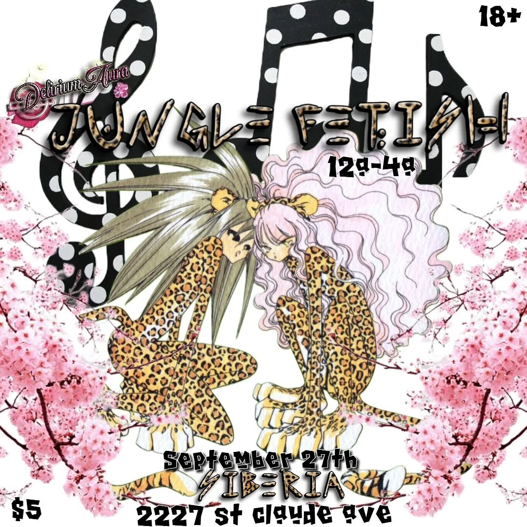 Oh yes this has been a highly requested show by u guys + some of our djs!! 

Over the next few weeks we will b sneaking in a couple diff genres for shows so b on the look out ! 

But this jungle show is going to be a late night event going from 12a-4