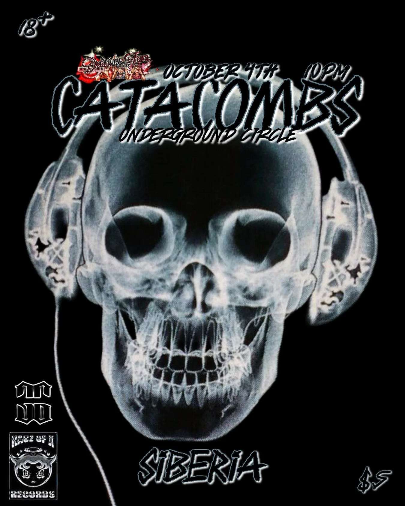 VENUE CHANGE !!!! + NEW PERFORMER ADDED 

 Not a lot of ppl know this but before we actually become delirium aura! @amasutraa @notscaredtocry + @toki.doki.hoe used to be dj&rsquo;s for @hauz.of.x back around 2021!

So we wanna go back to our roots + 