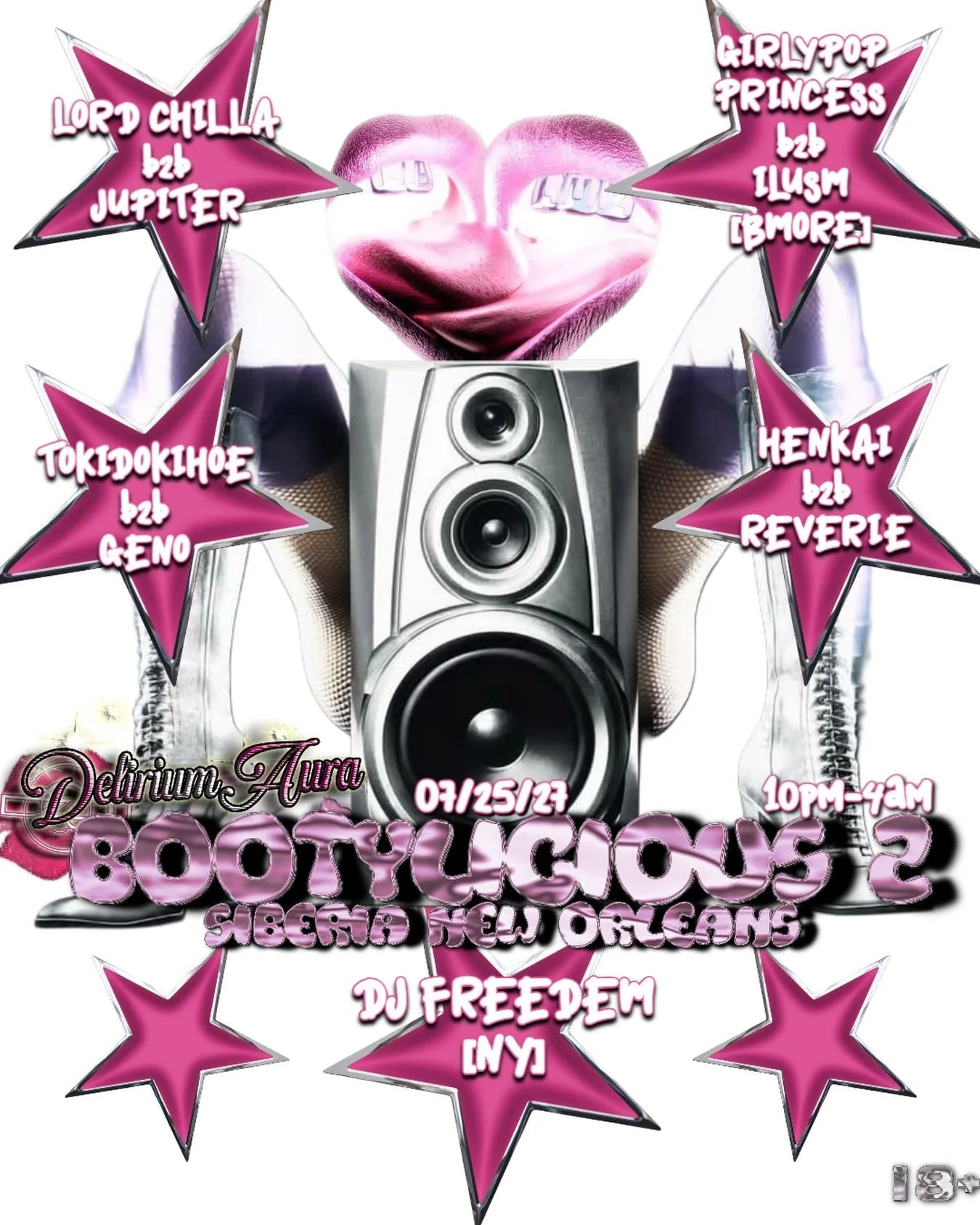 We are less than a week away from BOOTYLICIOUS 2! 

And for those of you that don&rsquo;t know what bootylicious is&hellip; bootylicious is a tribute to BLACK club culture [fashion + music], and no we do not mean sections and bottles, we mean dancing