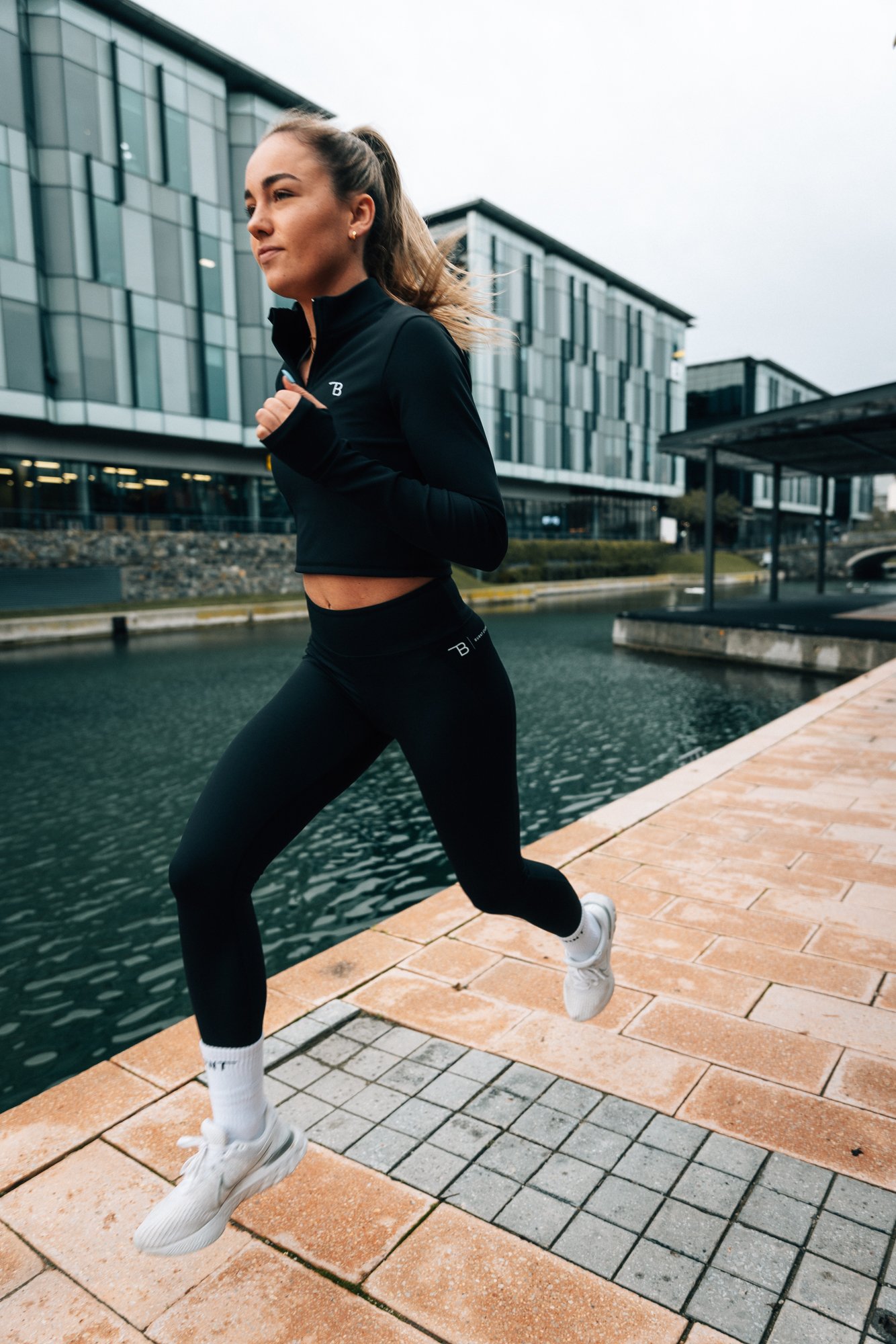 Lifestyle photography for Burnt Studios with female runner model in Cape Town, South Africa by photographer Vanartist