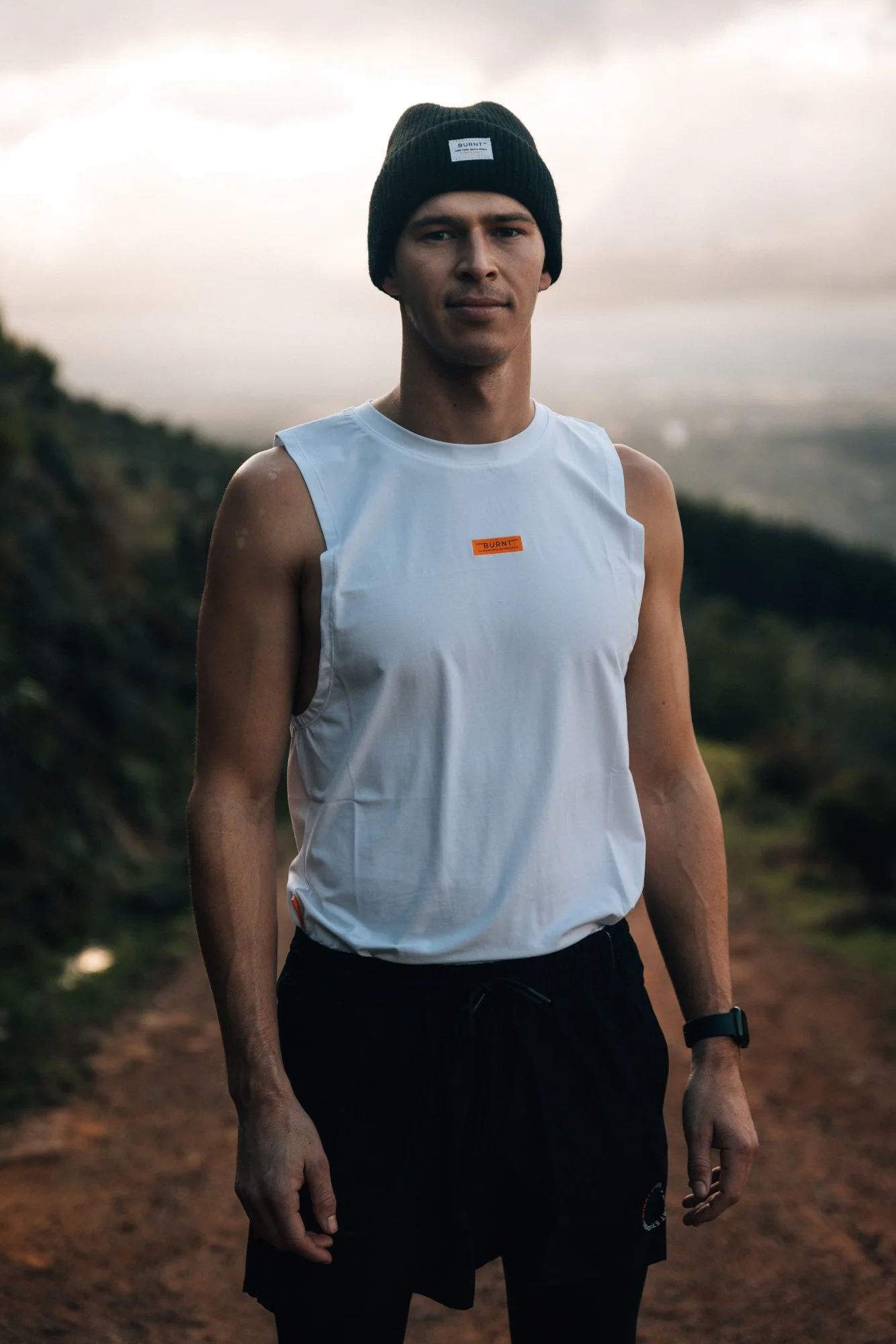 Lifestyle photography for Burnt Studios with runner model in Cape Town, South Africa by photographer Vanartist