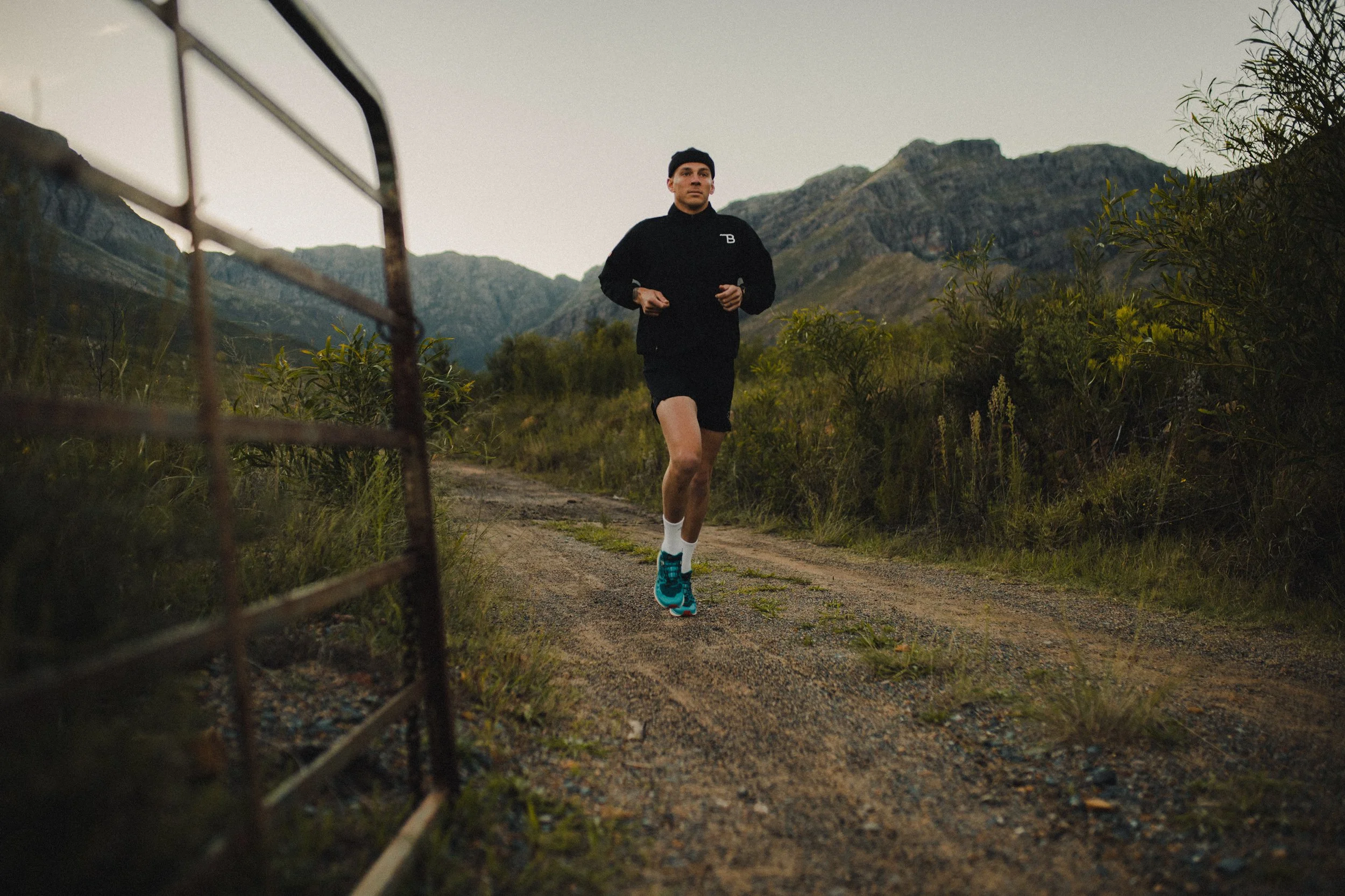 Lifestyle photography for Burnt Studios with runner model in Cape Town, South Africa by photographer Vanartist