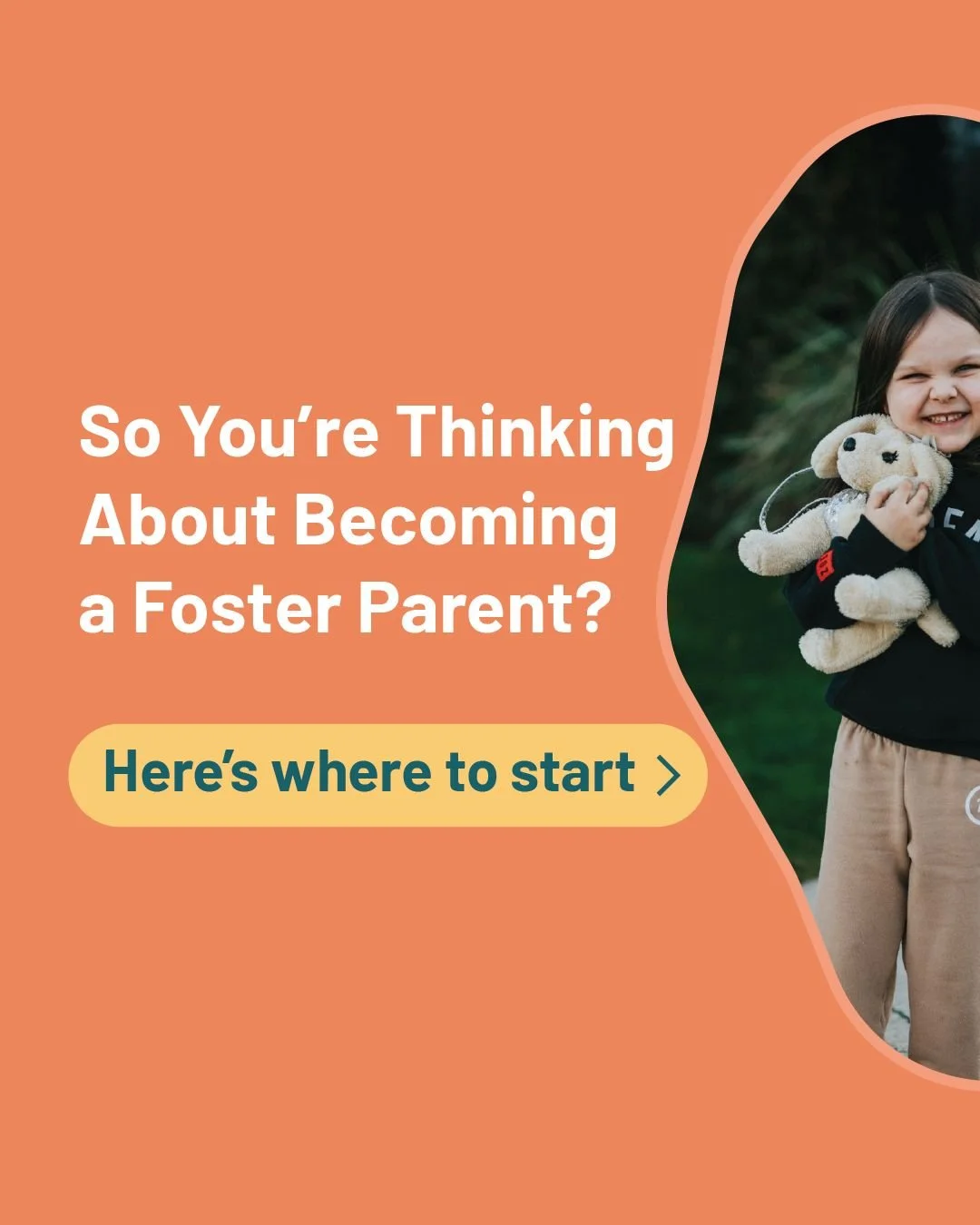 Thinking about becoming a foster parent? 💭🏡

You don&rsquo;t have to have it all figured out&mdash;just take the first step.

In this guide, we break down the process, answer common questions, and help you connect with real support. Whether you're 