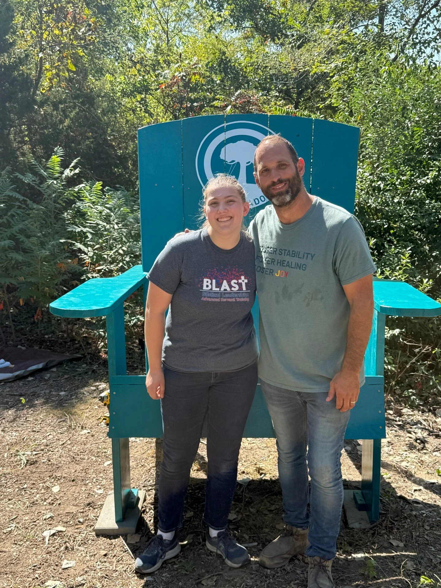 ✨Katy has been working on her Stars and Stripes Award, and she has completed her project! She collaborated with Joy Meadows to create something memorable and enjoyable for children, focusing on outdoor improvements. She successfully built a massive A