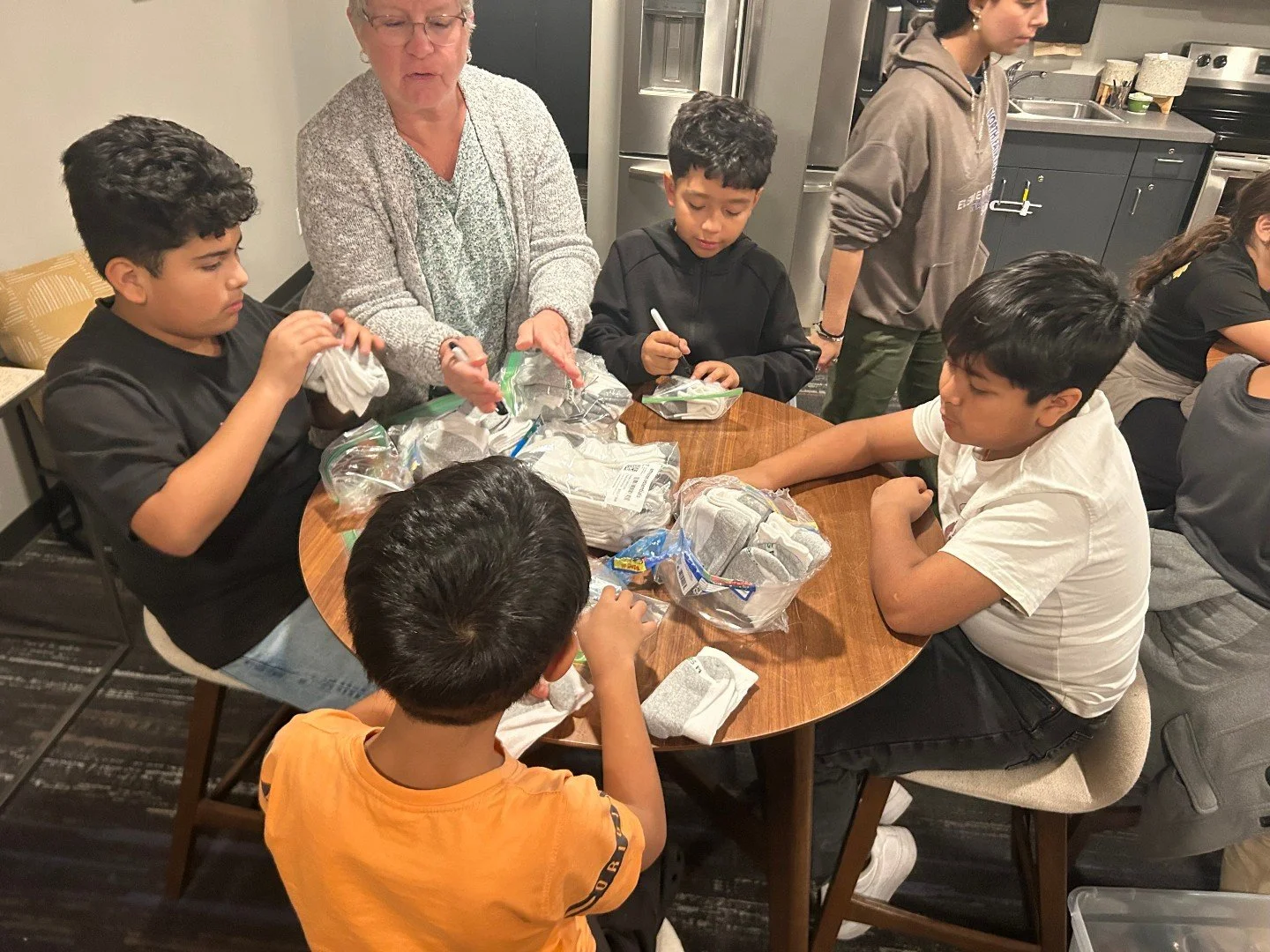 Thank you to @missionadelante for visiting Joy Meadows for your field trip. The kids were so wonderful, and we appreciate your help sorting some of the clothes in the Clothing Closet. We are thankful for all of the organizations, churches, and school