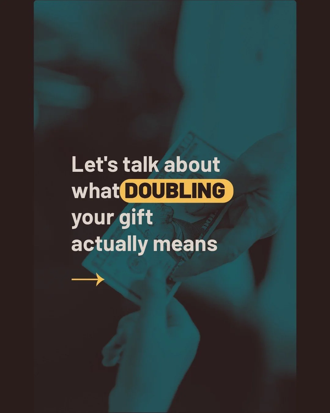 Let's talk about what DOUBLING your gift actually means:

🐴 $25 becomes $50 enables more animal sessions where children learn trust

💙 $50 becomes $100 enables Critical therapy sessions for a child healing from trauma

⛺ $100 becomes $200 enables s