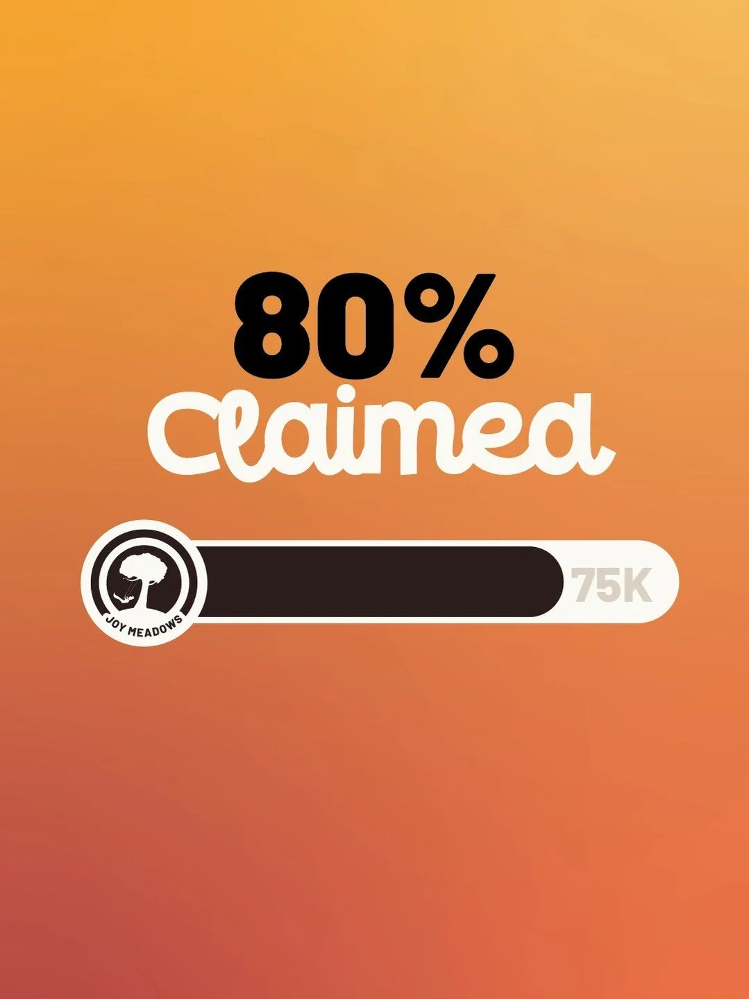 MATCH UPDATE: We're 80% of the way to claiming the full matching gift! 

That means $15,000 in matching funds is STILL AVAILABLE.
But only if we claim it before December 31.

Will you help us reach 100%?

We're so close. 
Give now: www.joymeadows.org