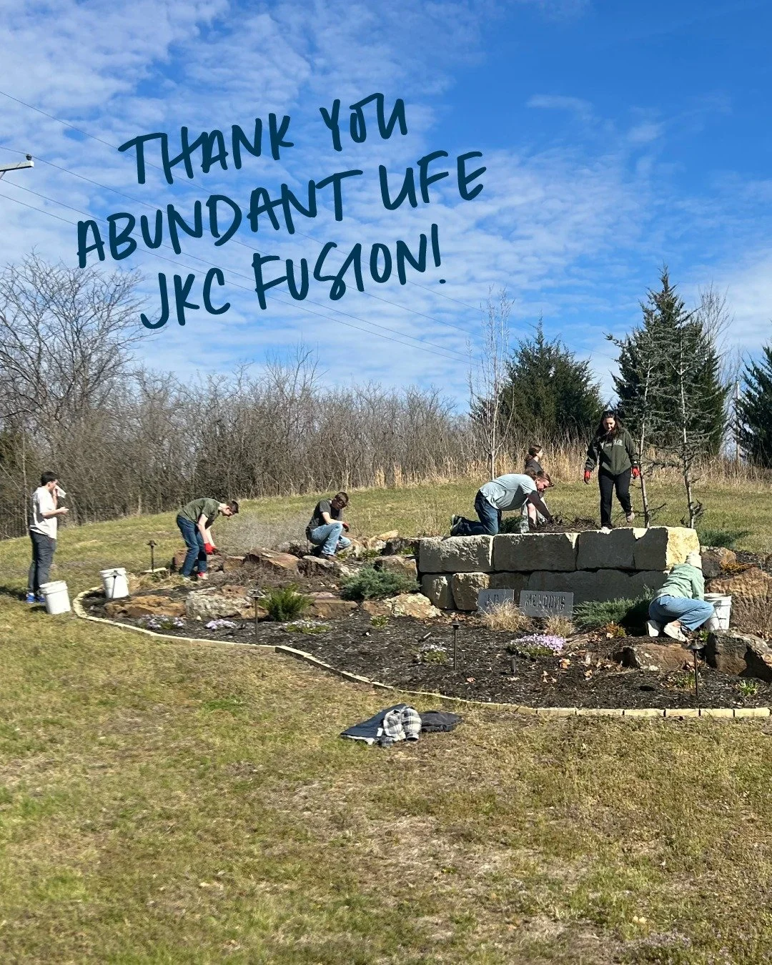 Orchard fertilized. ✅
Sticks cleared. ✅
 Front entrance cleaned up. ✅

But the moment that stuck? A student looking around at the end of the day and saying, "It's pretty cool that you get to do this for a living."

Thank you to the student 