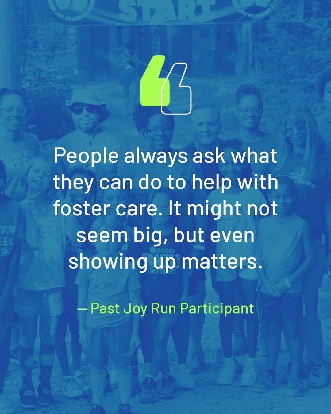 Showing up matters. On May 9, Joy Run 2026 gives Kansas City a tangible way to do exactly that.

Do something this Foster Care Awareness Month. Registration is open.

🔗 joymeadows.org/joyrun

#JoyRun2026 #FosterCare #KansasCity