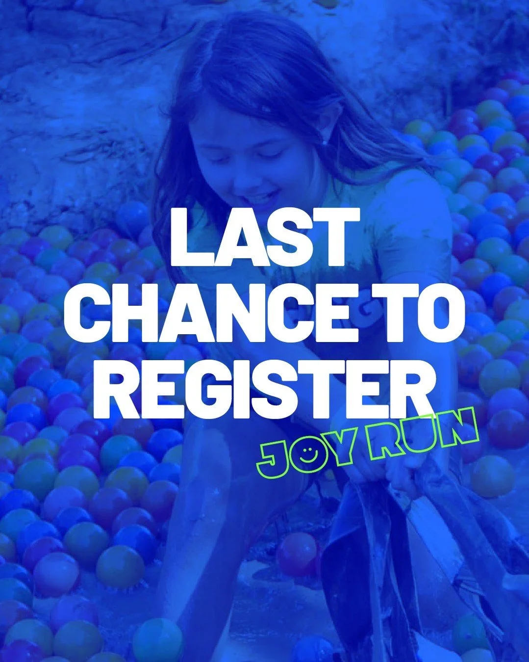 Joy Run is almost here&mdash;and we don&rsquo;t want you to miss it.

If you&rsquo;ve been meaning to register&mdash;or get your team signed up&mdash;this is the week to do it. 

Not everyone can foster. Not everyone can adopt. But everyone can do so