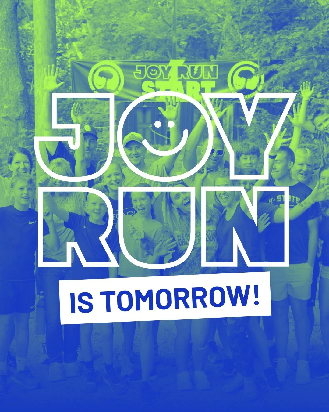 Event Day Schedule
Joy Run &bull; May 09, 2026
All runners are welcome all morning!

Special moments throughout the day celebrate different parts of our community.

🏁 8:00 AM &ndash; Check-In Opens

All participants must sign the KC Zip course waive