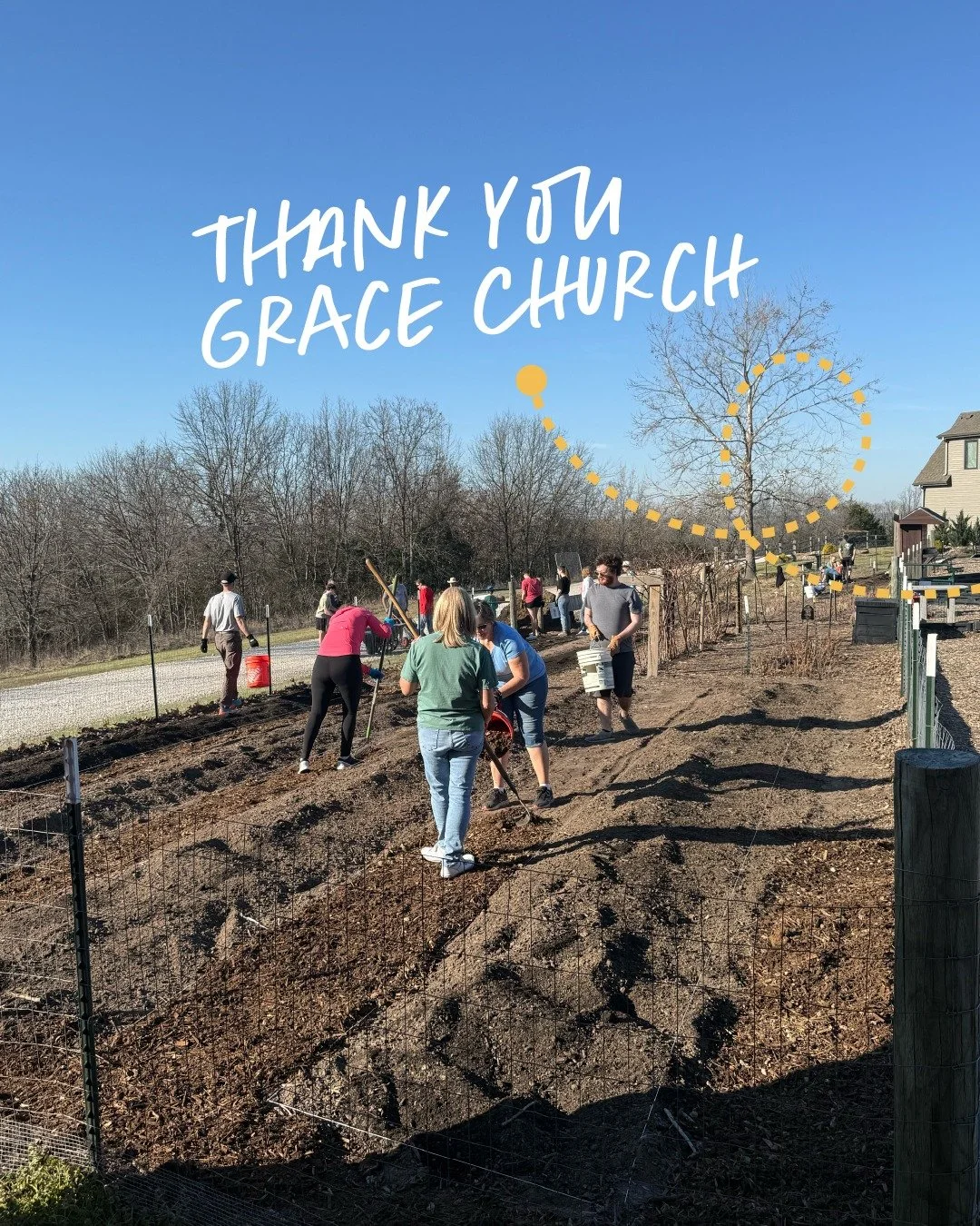 Every single weed picked helps makes Joy Meadows a hospitable place all summer long for kids impacted by foster care. 

We're grateful for a group from Grace Church pulled weeds and helped prepare the garden for kids to explore and engage with nature