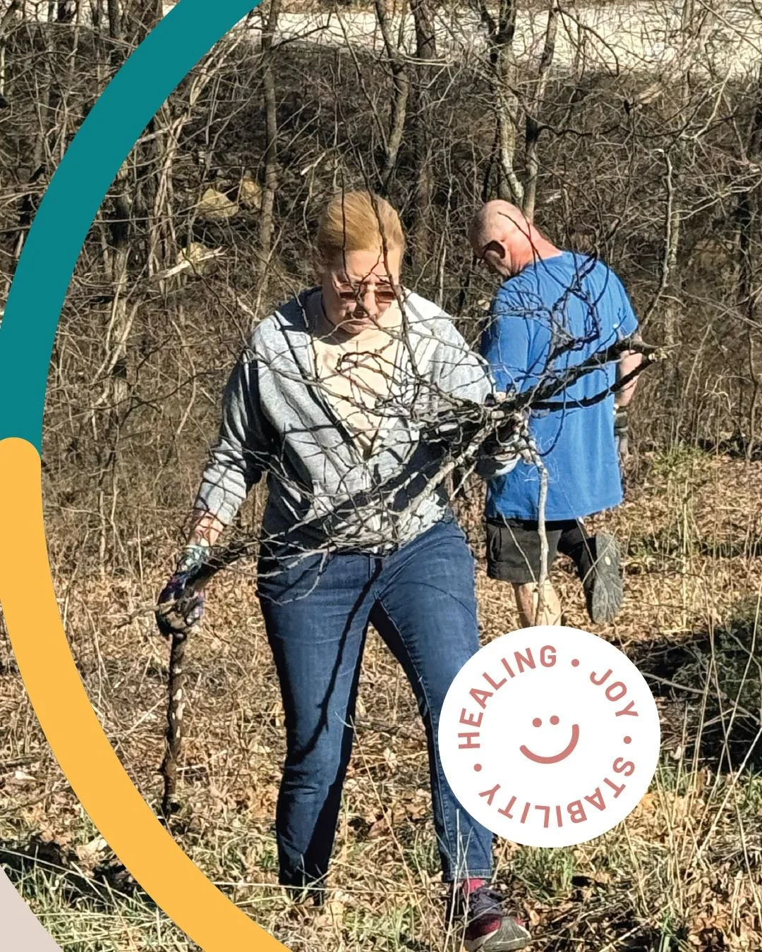 There&rsquo;s a lot of care that goes into preparing Joy Meadows for Summer Programs and Second Saturdays. 

Recently, a group from Christ Lutheran spent the day cutting down trees and refreshing the garden with new mulch.

Throughout the day, severa