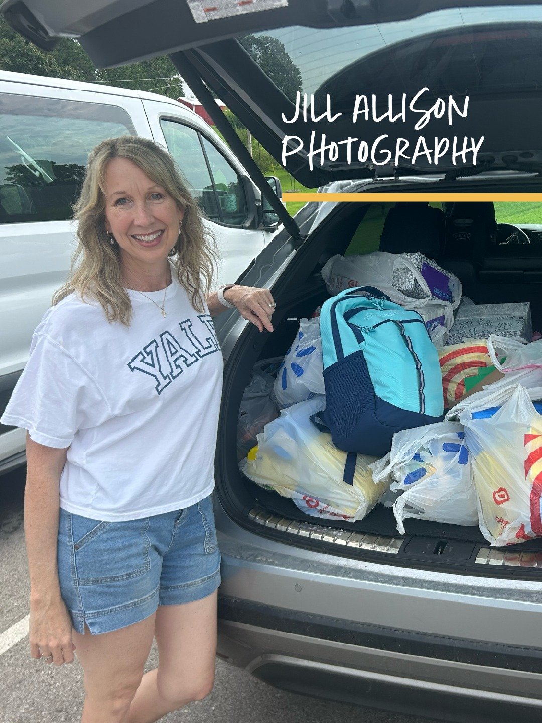 This back-to-school season, we're grateful for three local partners who went all in for our kiddos.

Jill Allison Photography and the high school seniors in her photography program spent part of their summer break shopping for kids in our care commun