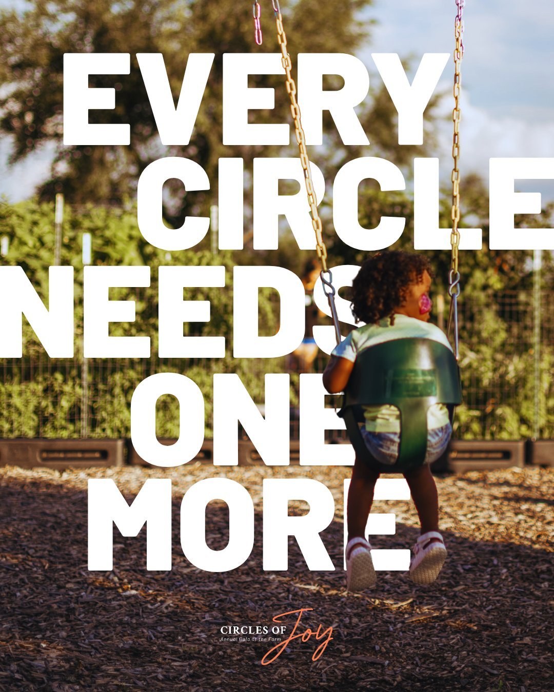 Every child and family at Joy Meadows is held up by more than one person. It's a circle: neighbors, volunteers, donors, caseworkers, each one closing a gap the last person couldn't.

Circles of Joy is your chance to step into that circle for an eveni