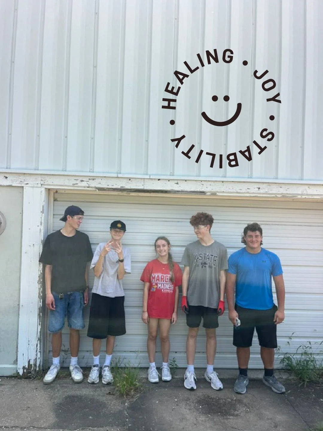 Thank you, Foundry Church youth group! Five students gave their day to Joy Meadows, helping clean up one of our campus buildings from top to bottom.

This is exactly what Joy Meadows is about. We are so grateful for young people who show up, roll up 