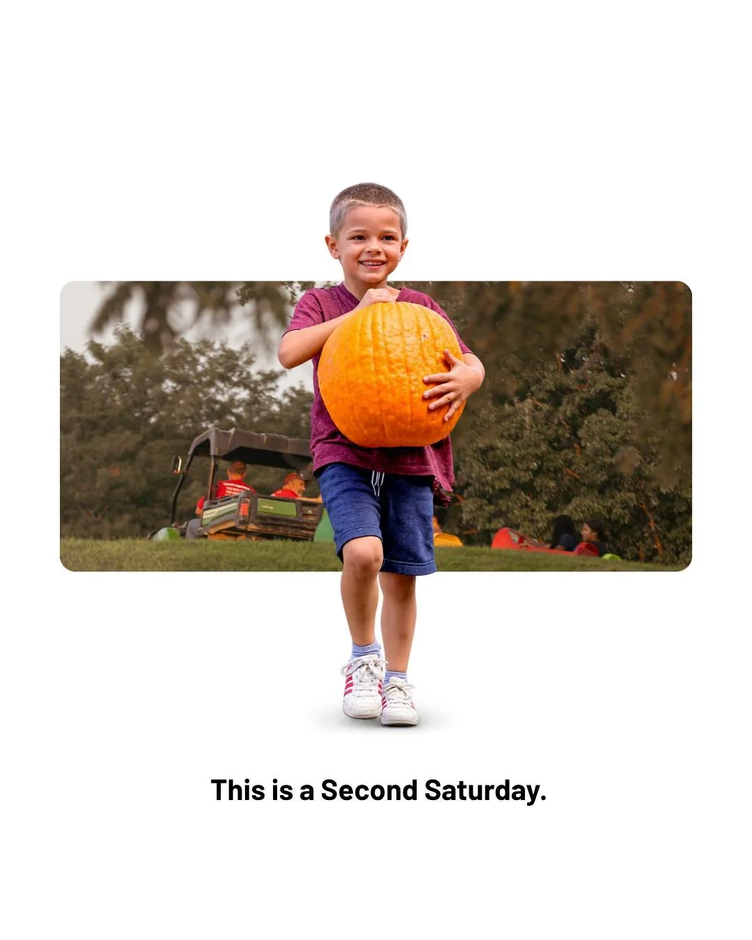 Someone just came to mind, didn't they.

That family you know who's fostering, adopting, or raising kin. Second Saturday was built with them in mind. A few hours at the farm, a lunch nobody has to plan, and other families who get it.

The best thing 