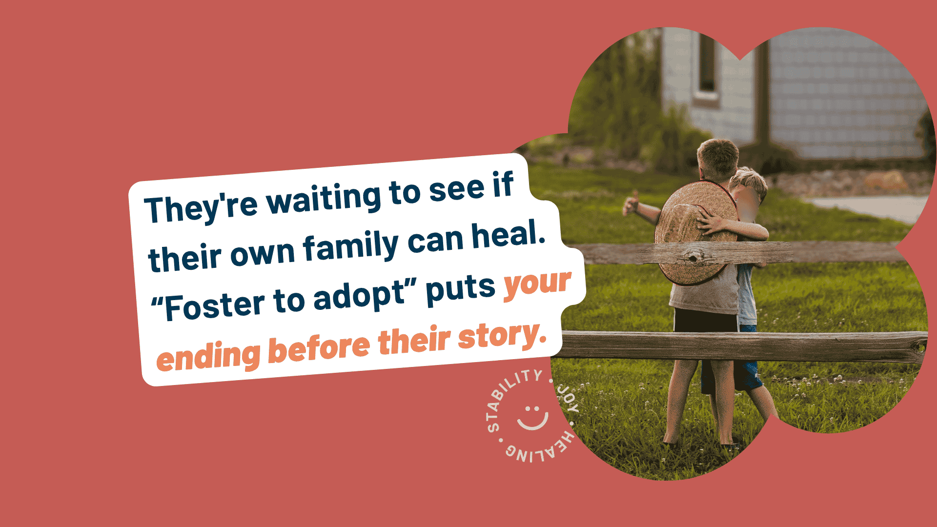 Foster care explained: temporary care for a child with reunification as the primary goal