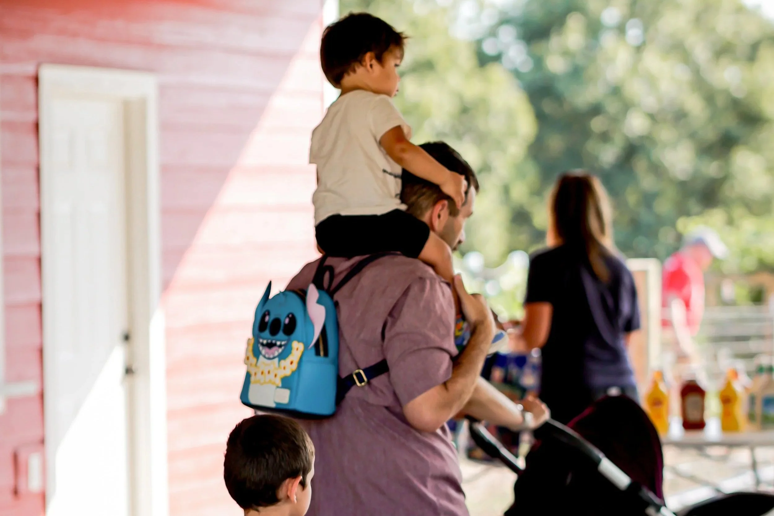 Foster families participating in a Joy Meadows community program supported by donations in Kansas City