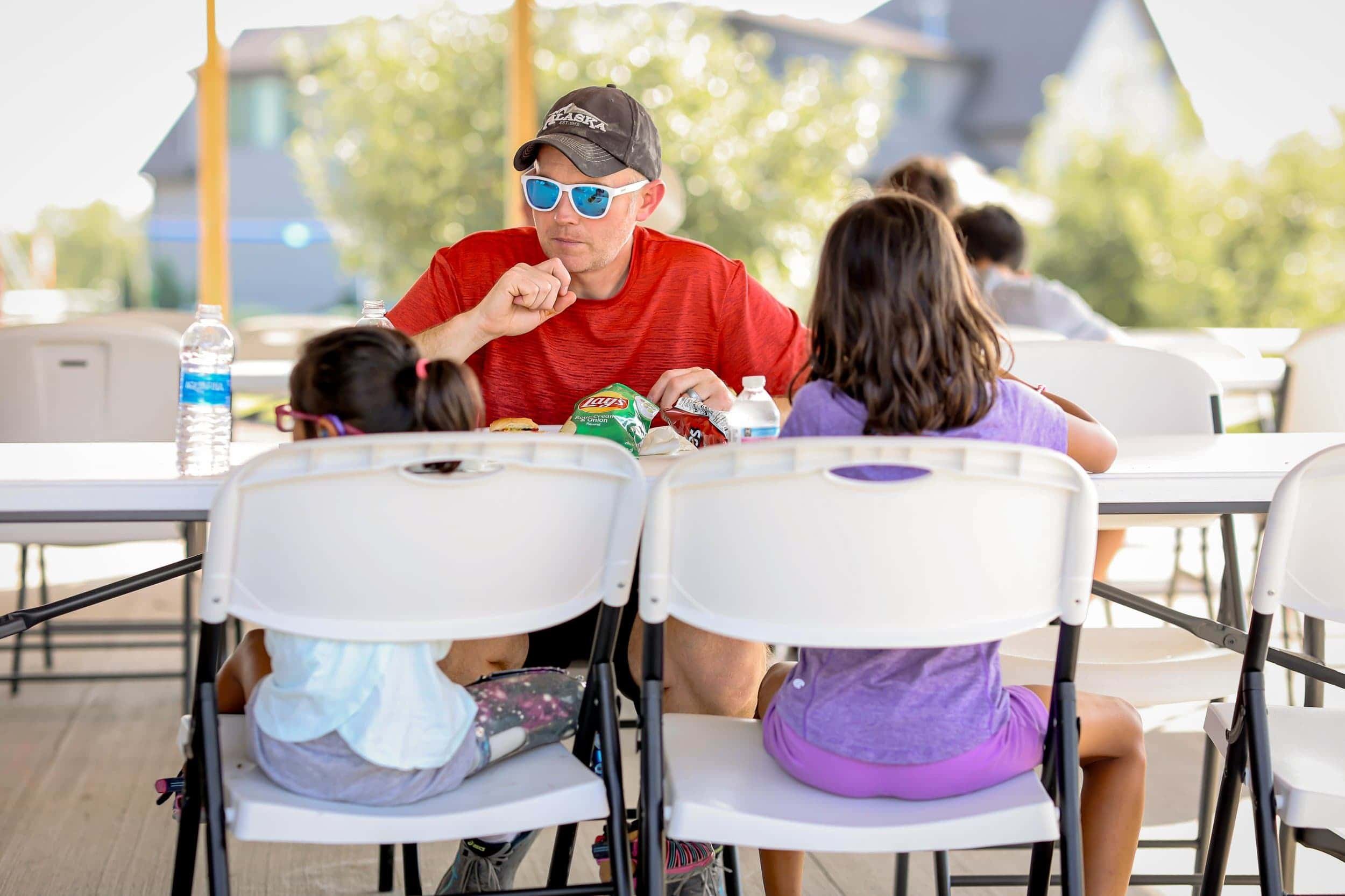 Foster families connecting at Joy Meadows Second Saturday event