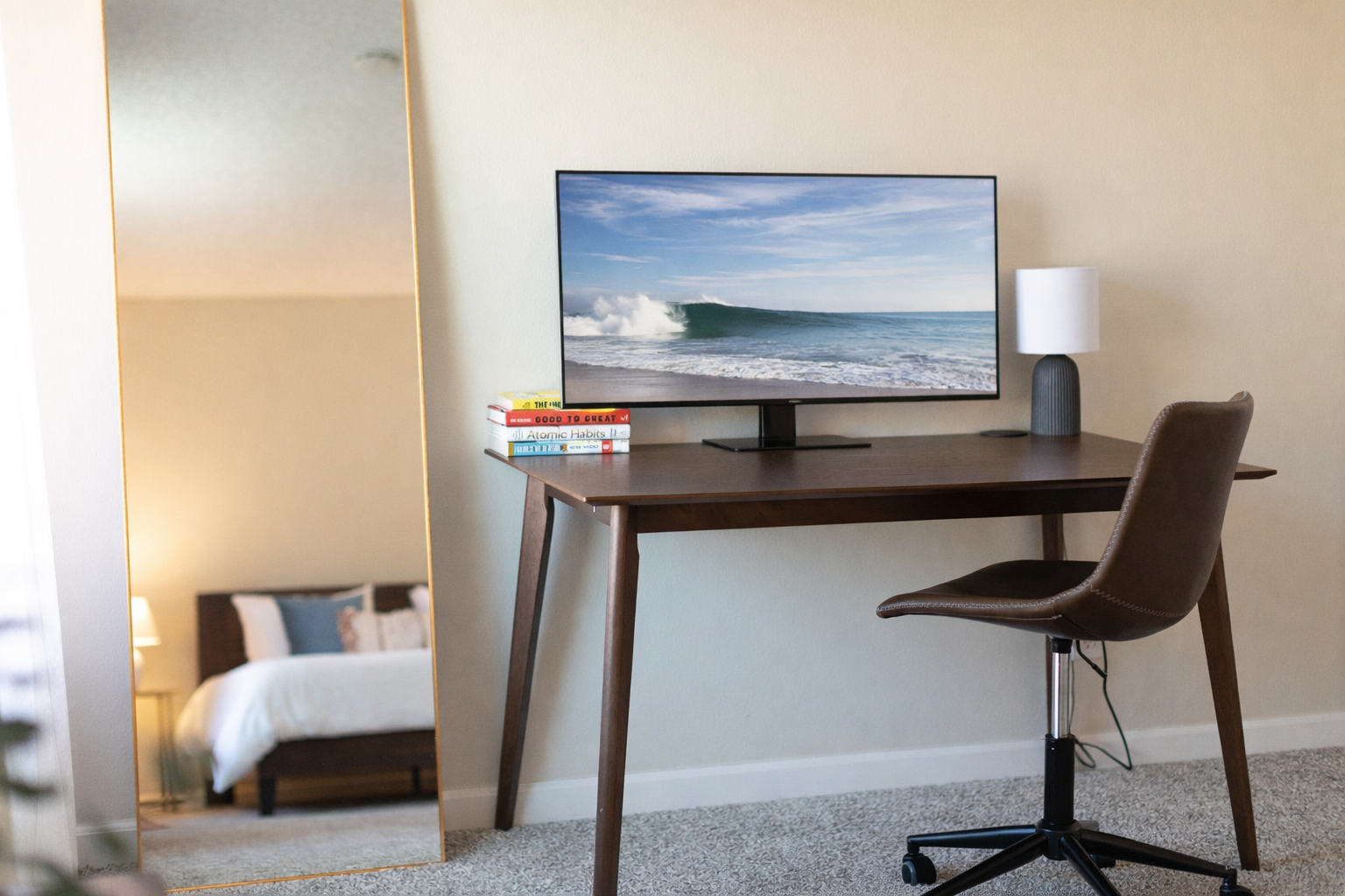 Modern home office with beach view.png