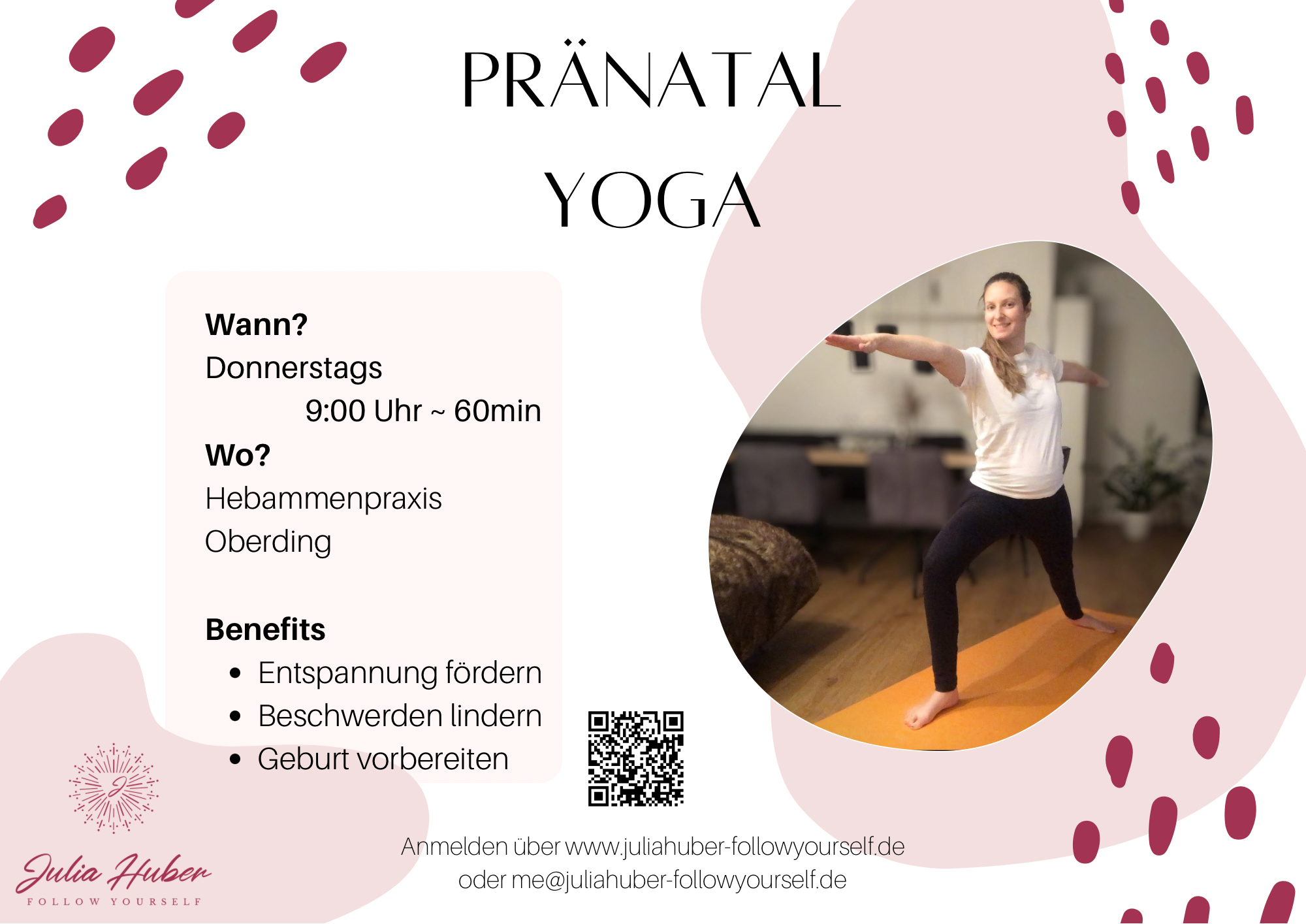 Schwangeren Yoga 5x ab 08.05.25