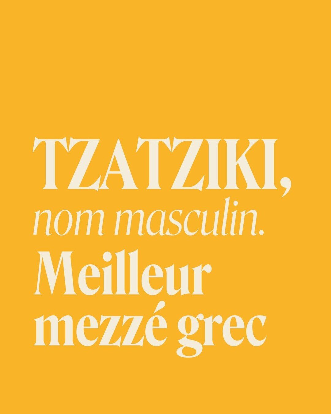 Tzatziki offert pour tout le monde !!! ⤵️

Rendez-vous dans l'un de nos 7 restaurants parisien d&egrave;s ce midi : pour tout menu achet&eacute;, un tzatziki et son pain pita offerts !! 💙

Offre valable jusqu'au mercredi 17 mai inclu, dans tous les 