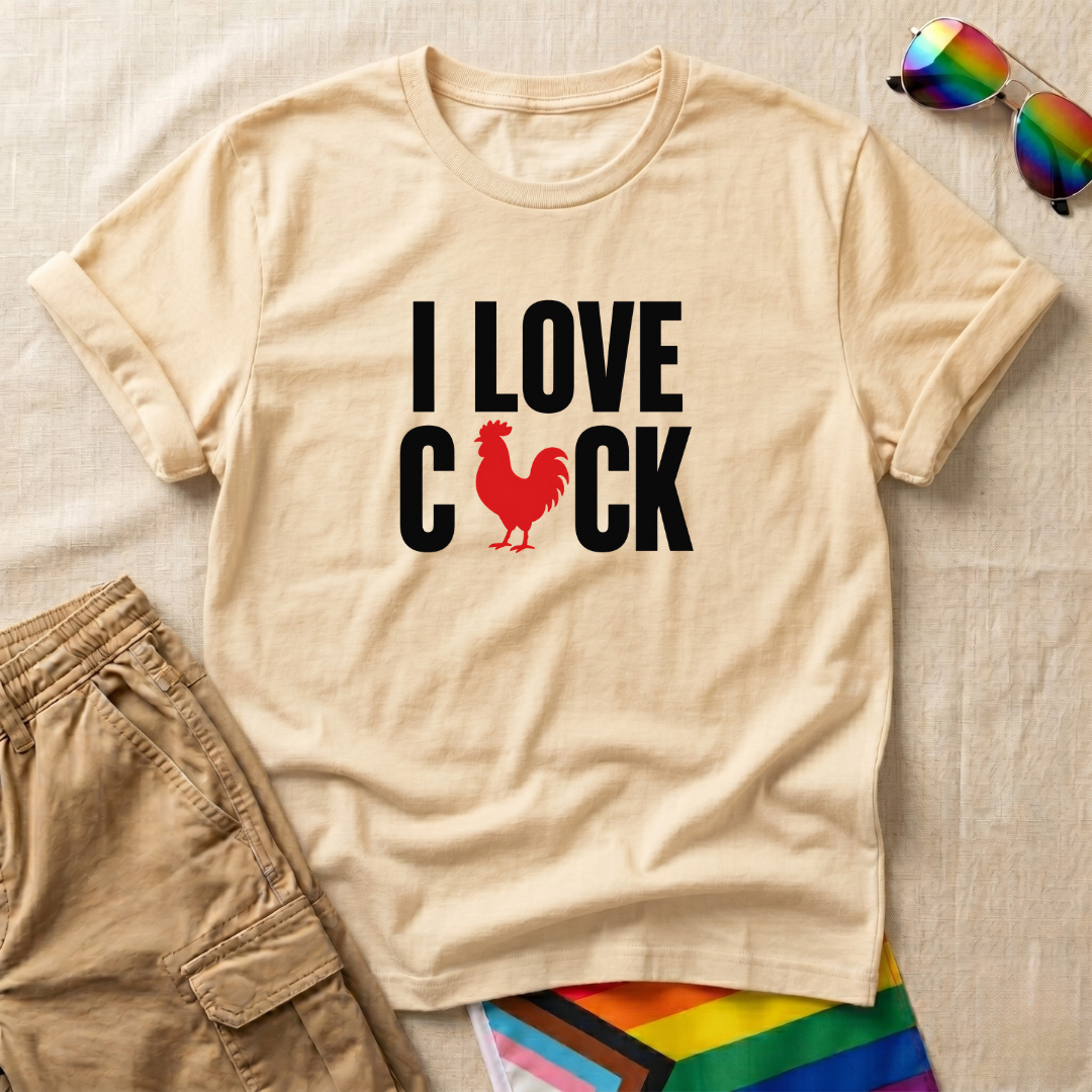 I Love Rooster T-Shirt