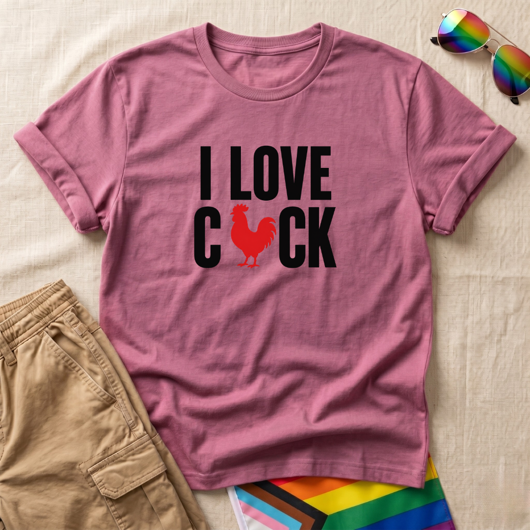 I Love Rooster T-Shirt
