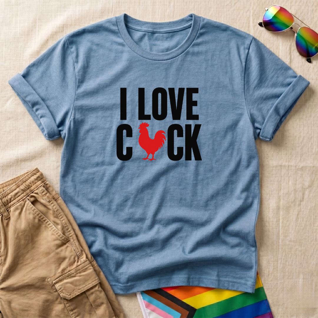 I Love Rooster T-Shirt