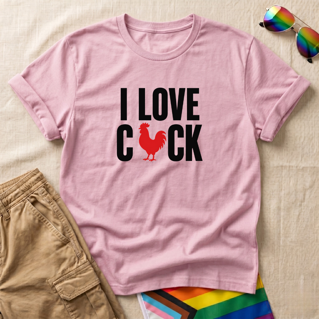 I Love Rooster T-Shirt