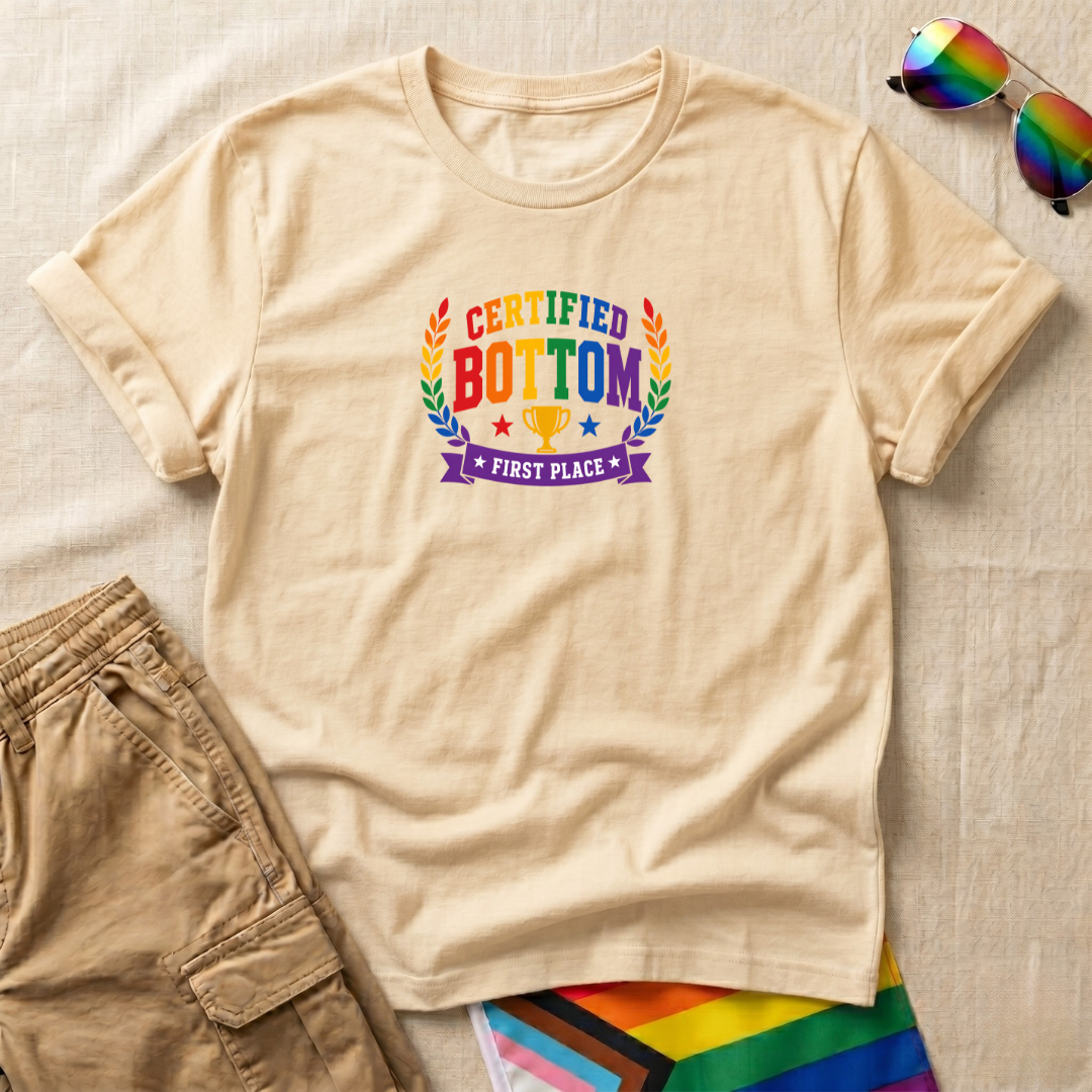 Certified Bottom Rainbow T-Shirt