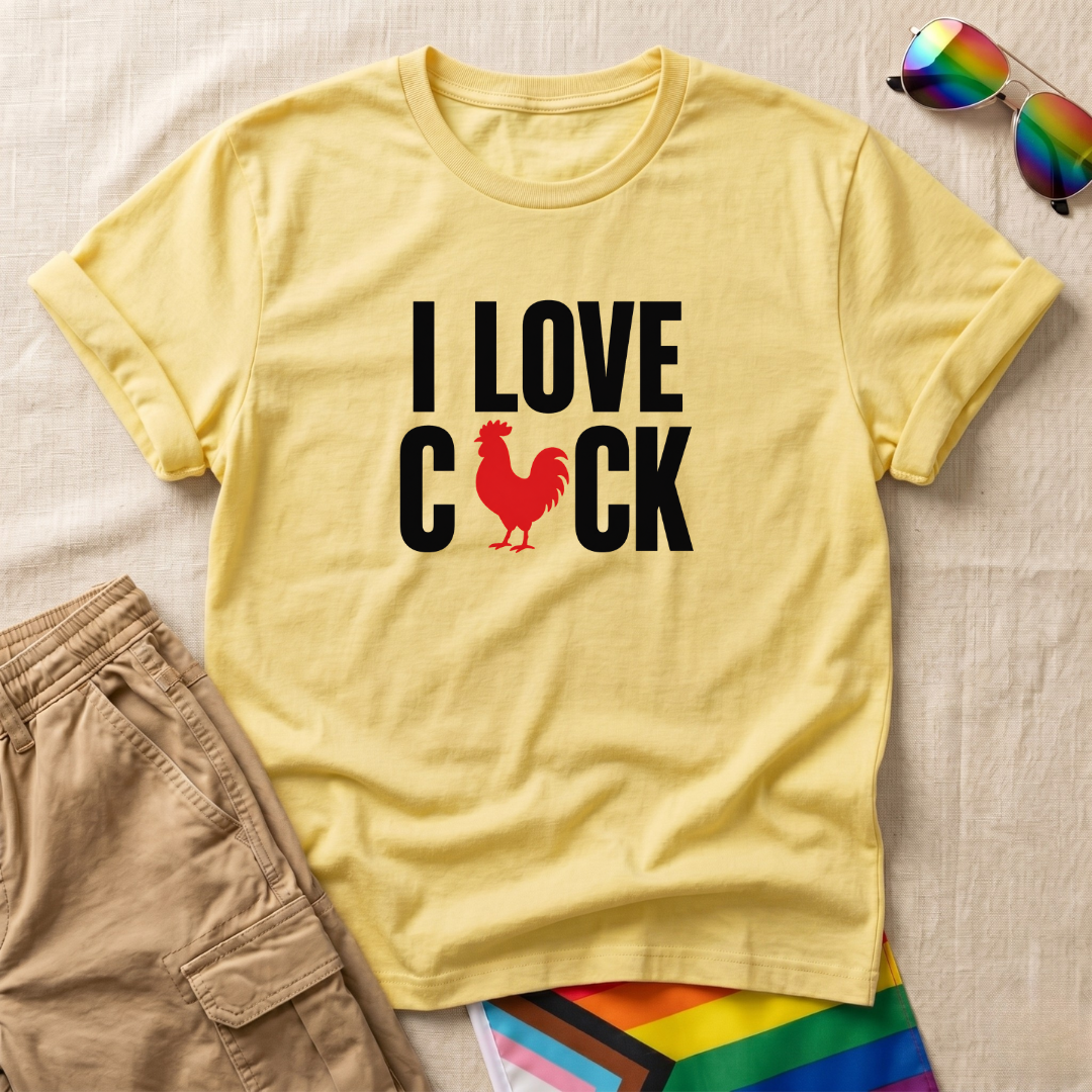 I Love Rooster T-Shirt